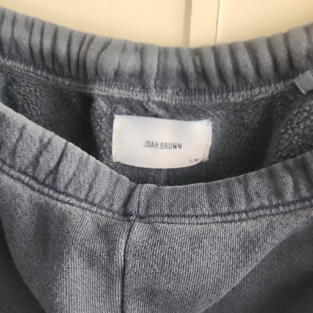 Joah Brown blue, oversized jogger for women, sz S/M.